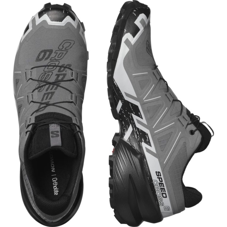 Sapatilhas Trail Running Salomon Speedcross 6 Masculino Cinzentas | PT Q79546